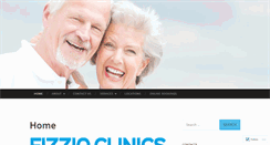 Desktop Screenshot of fizzioclinics.com